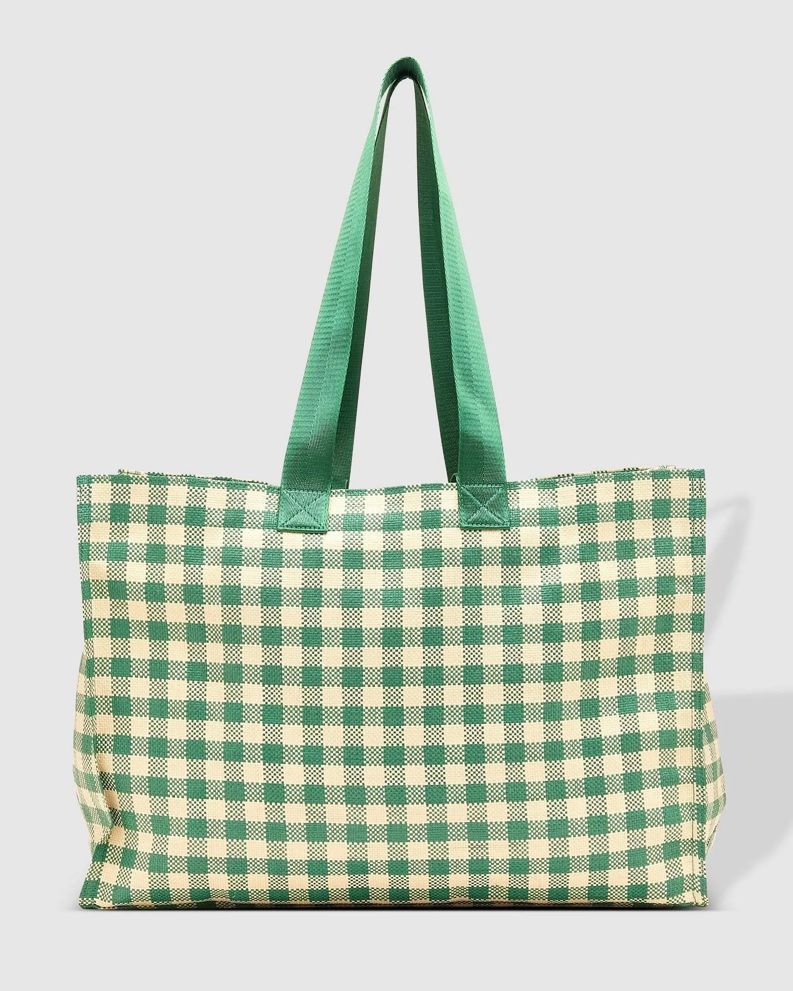 Simpson Shopper Bag Green Cream