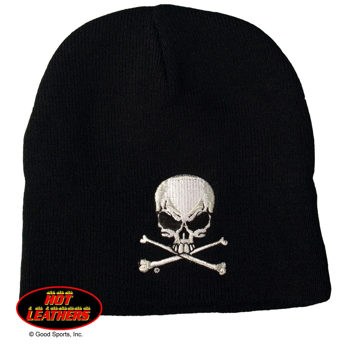 Skull and Crossbones Knit Cap