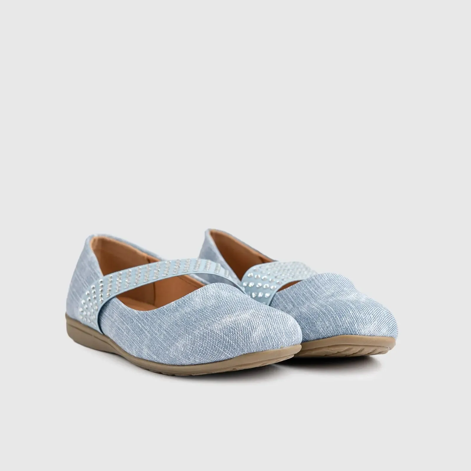 Soft Style Dominga Pump 01455 Light Denim