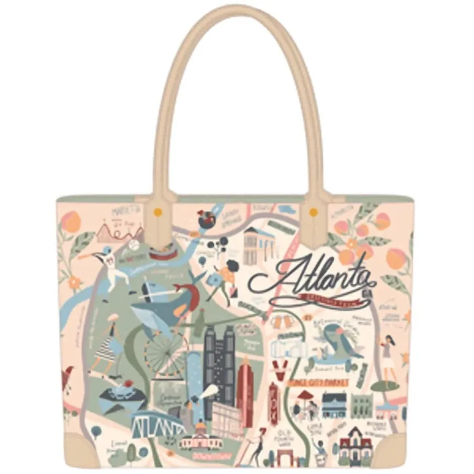 Spartina - Greetings from Atlanta Beach Tote