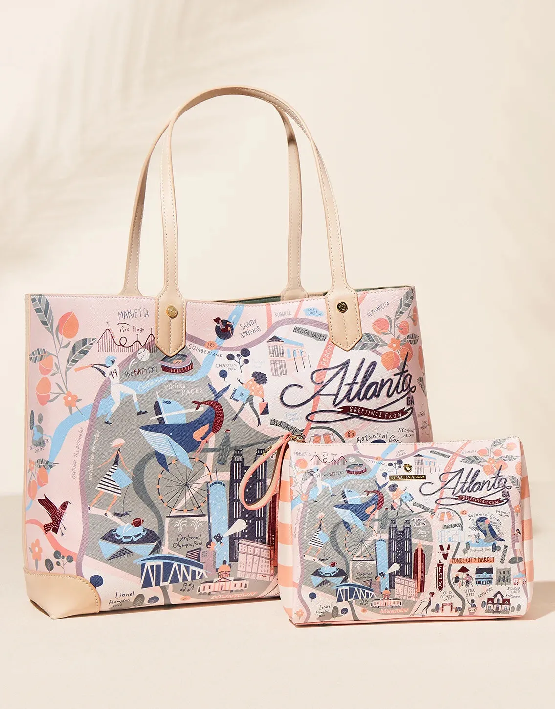 Spartina - Greetings from Atlanta Beach Tote
