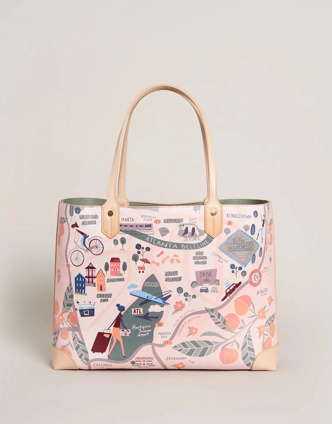 Spartina - Greetings from Atlanta Beach Tote