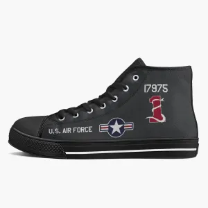 SR-71 "Blackbird" (61-7975) High Top Canvas Shoes
