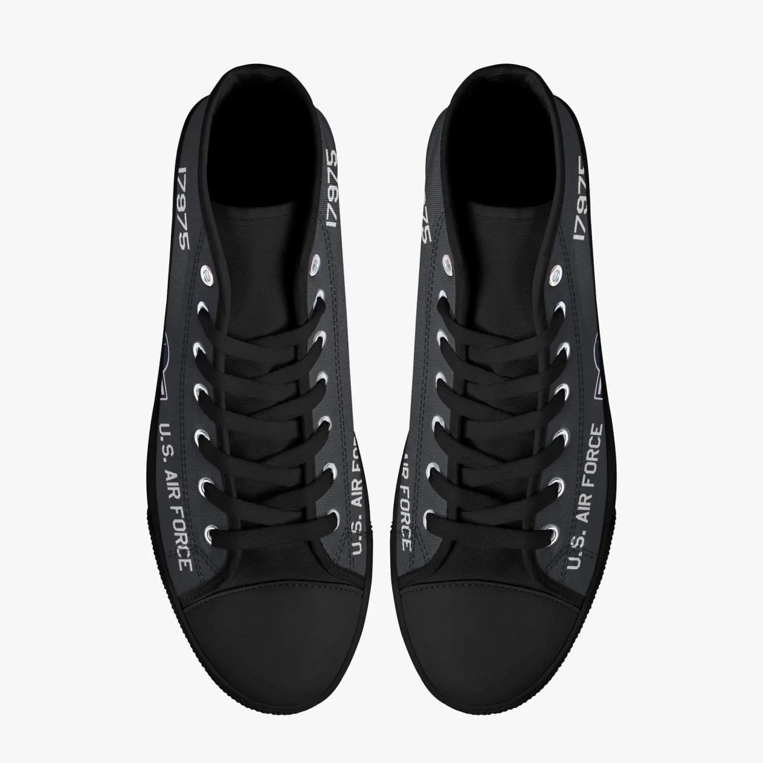 SR-71 "Blackbird" (61-7975) High Top Canvas Shoes