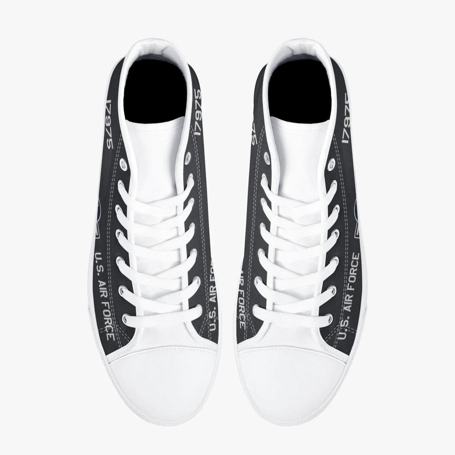 SR-71 "Blackbird" (61-7975) High Top Canvas Shoes