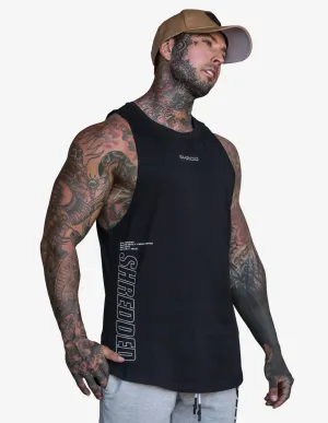 Surge Reflective Longline Tank Black