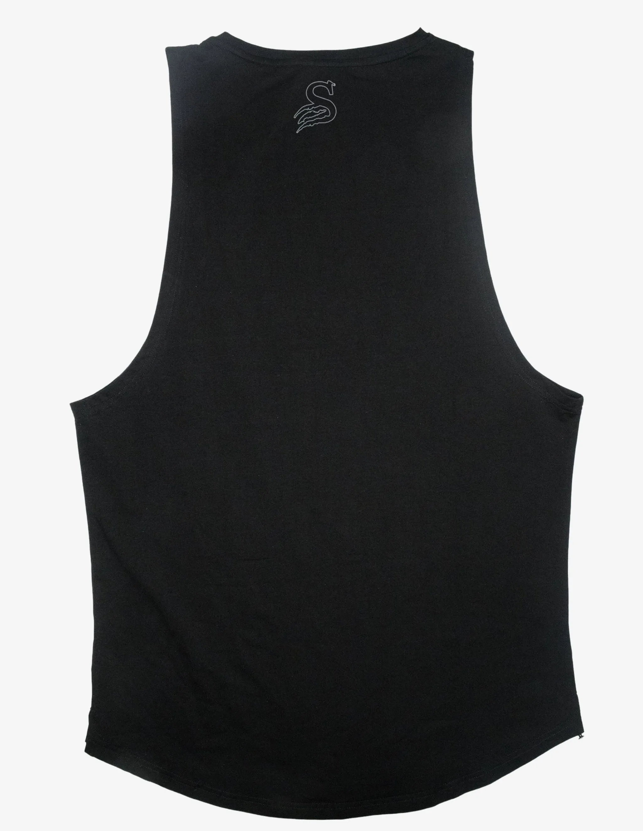 Surge Reflective Longline Tank Black