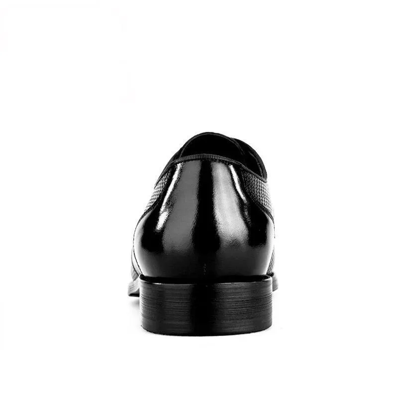 West Louis™ Breathable Genuine Leather Dress Shoes
