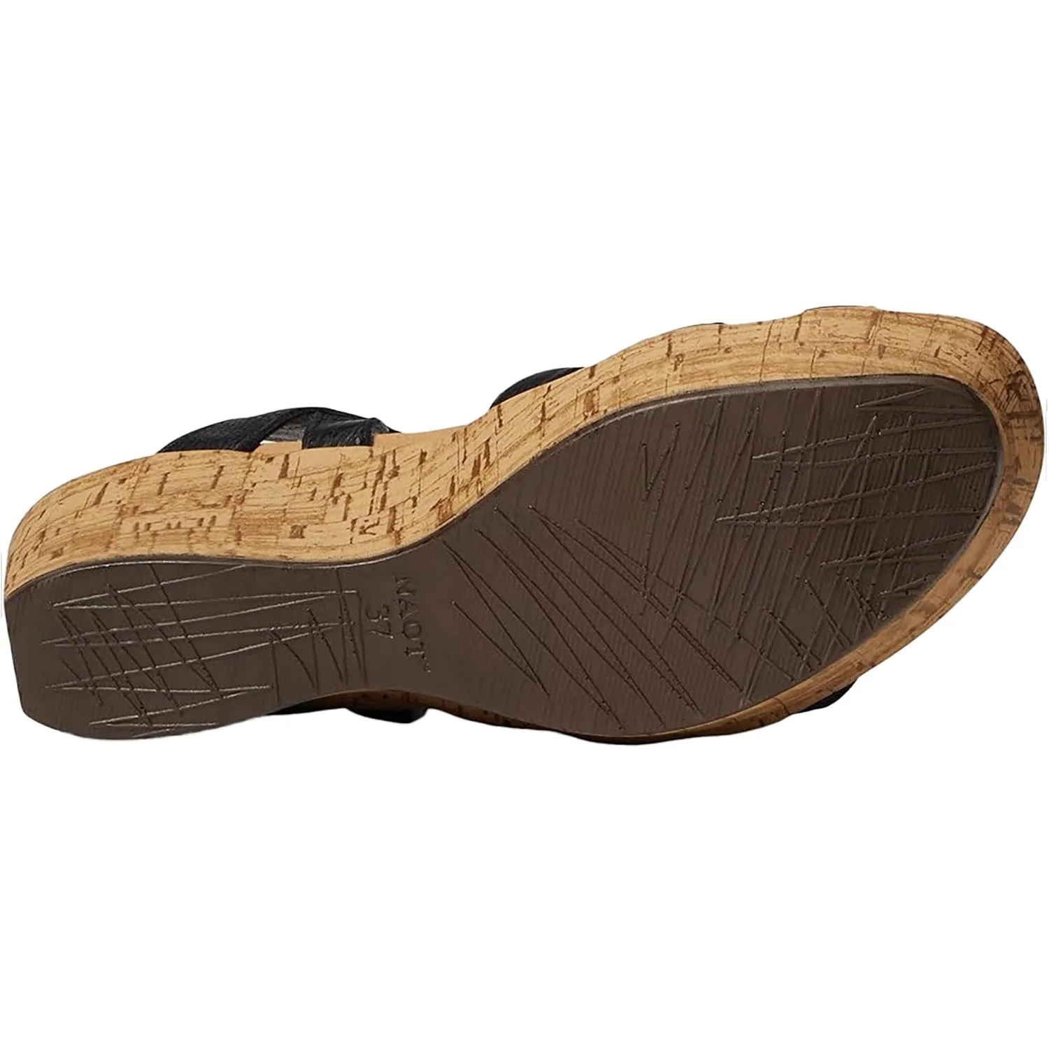 Women's Naot Tropical Soft Black Leather