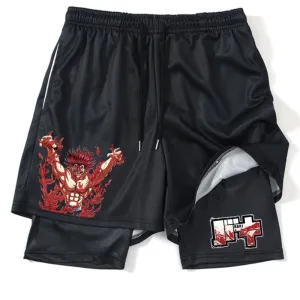 Yujiro Hanma Performance Shorts